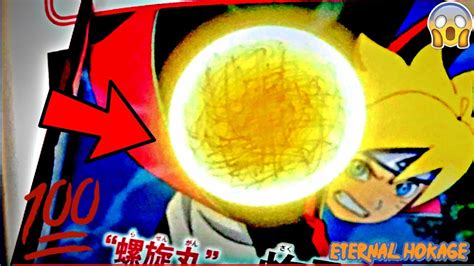 Borutos New Yellow Rasengan New Boruto Anime Ova Naruto Shippuden