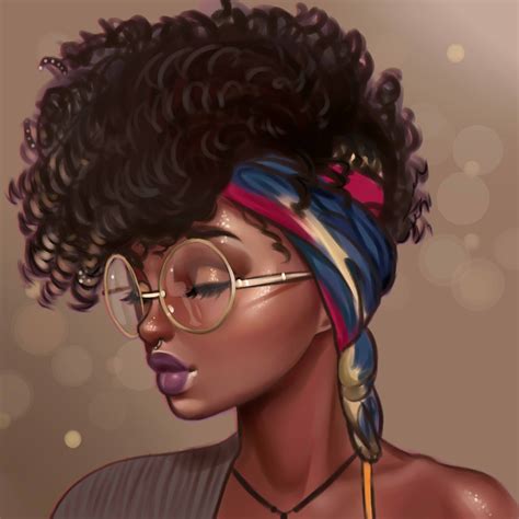 the shading is so beautiful i m gonna cry ★melanin★ black art pictures black girl art