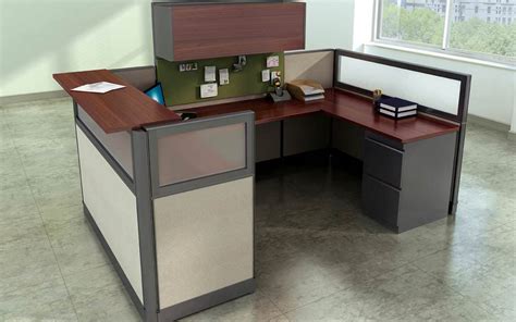 Receptionist Cubicle Desk By Rsi Echo By Rsi Systems Furniture