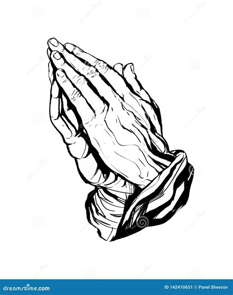 Praying Hands With Bible Clipart