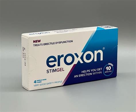 Eroxon StimGel Treatment Gel Erectile Dysfunction GET AN ERECTION IN Mins EBay