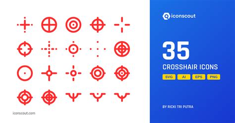 Download Crosshair Icon Pack Available In Svg Png And Icon Fonts