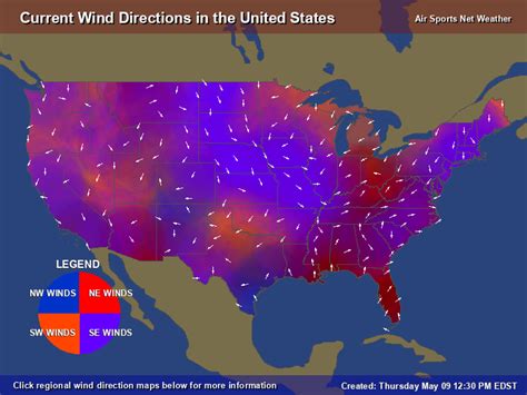 Wind Currents Map