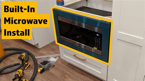 How To Install Built In Microwave With Trim Kit Chicago Condo