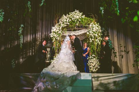 Jacqueline Amir Elegant Enchanted Forest Wedding At The Four
