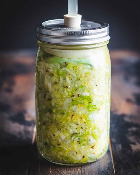 how to make sauerkraut traditionally fermented cabbage