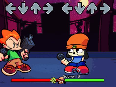 Psxfunkin With Parappa Ps1 Port Extra Stages Friday Night Funkin