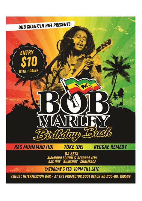 Bob Marley Birthday Bash 2018 By Timothy Adhitia At