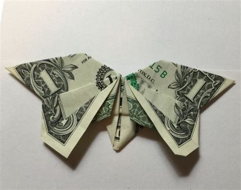 A Butterfly Money Origami Made From A Dollar Bill Lovely T Ebay