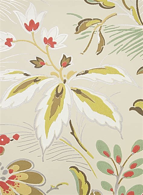 47 Large Floral Print Wallpapers Wallpapersafari