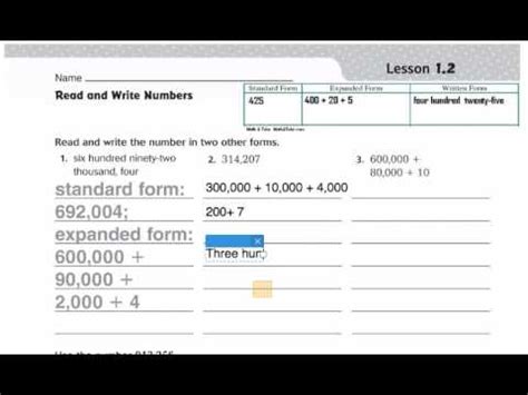 Go formative answer key hack : Go Math Lesson 1.2 - YouTube