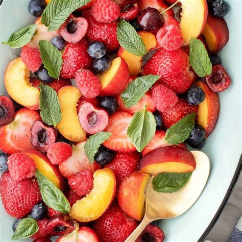 Summer Fruit Salad Recipe Love And Lemons