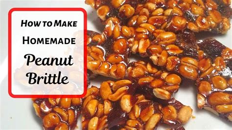How To Make Peanut Brittle Easy Recipe Youtube