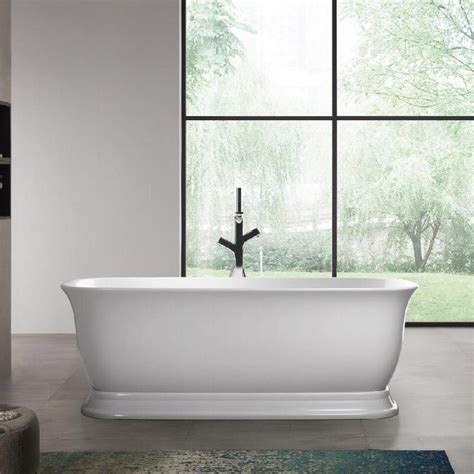 Vintage Tub And Bath Royal 67 Inch Acrylic Double Ended Freestanding Tub