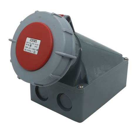 Industrial Socket Wall Mounted With 16a 32a 63a 125a For Sale