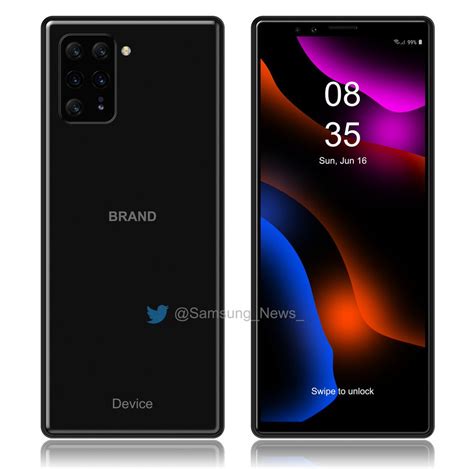 Sony Smartphone With Six Rear Cameras And Dual Front Cameras Surface
