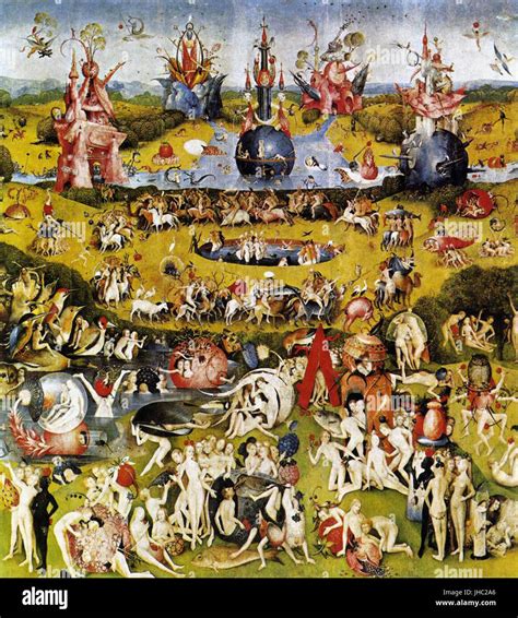 Hieronymus Bosch Triptych Of Garden Of Earthly Delights Central