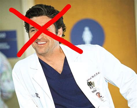 Guys Derek Shepherd From Greys Anatomy Was The Worst And Heres