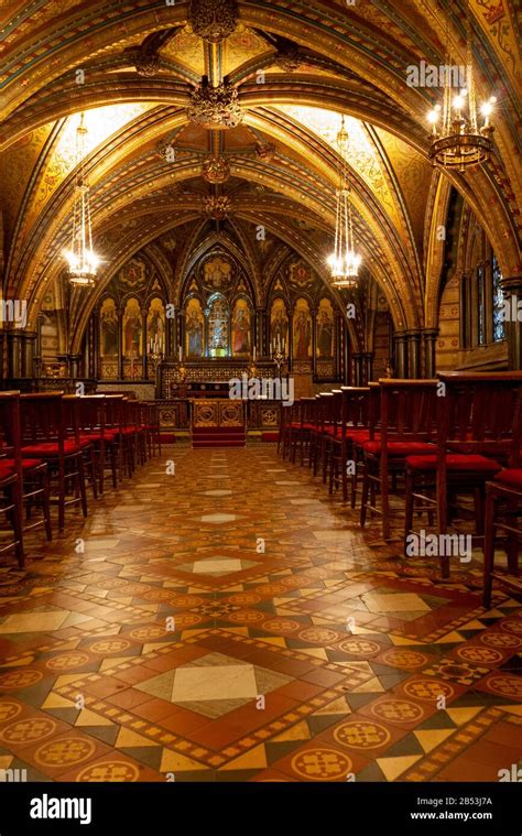 The Chapel Of St Mary Undercroft With Its Highly Decorated Vaulted