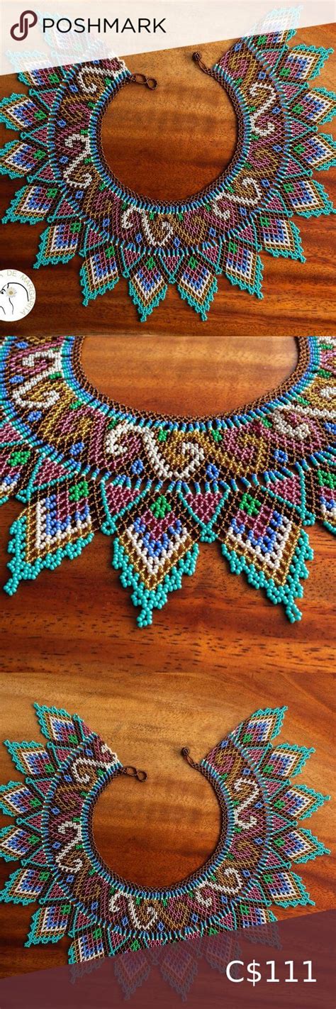 Host Pick Handmade By Colombian Natives Necklace Embera Okama Beaded