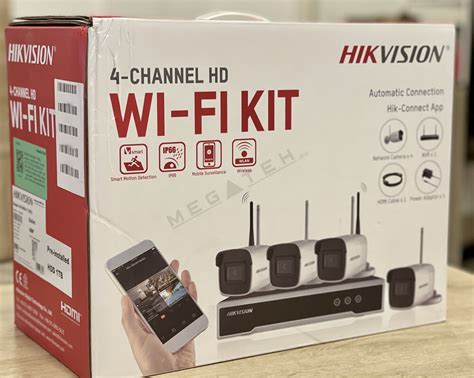 Our hilook by hikvision kits are ideal for home or business surveillance, offering a cost effective, easy set up solution. Hikvision NK44W0H-1T-WD 4MP WiFI KIT 4 Bullet Cameras ...