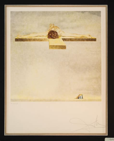 Salvador Dalí Crucifixion Lithograph