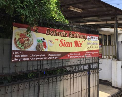 Bakmie Belitung Sian Nie Cijerah Bandung Lengkap Menu Terbaru Jam