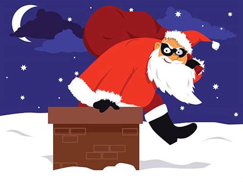 Christmas Robber Illustrations Royalty Free Vector Graphics And Clip Art