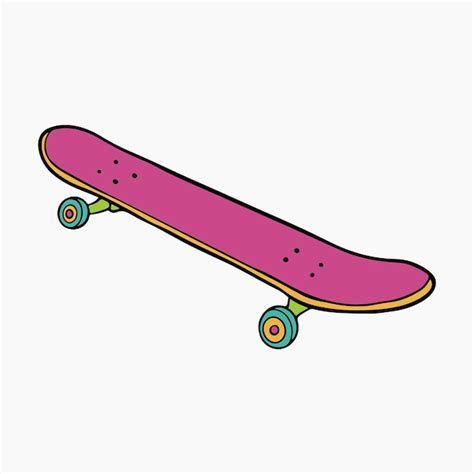 Skateboard Clip Art Images Free Download On Freepik