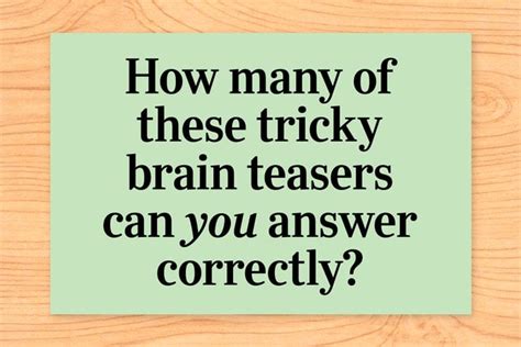 Top 7 Brain Teasers Puzzles For Adults 2022