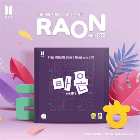 Raon With Bts A Bts Themed Korean Language Board Game Released In The