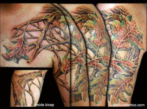 Arm sleeve tattoos usually comprise of several different elements. Camouflage Tattoo Designs for Women | Still in progress ...