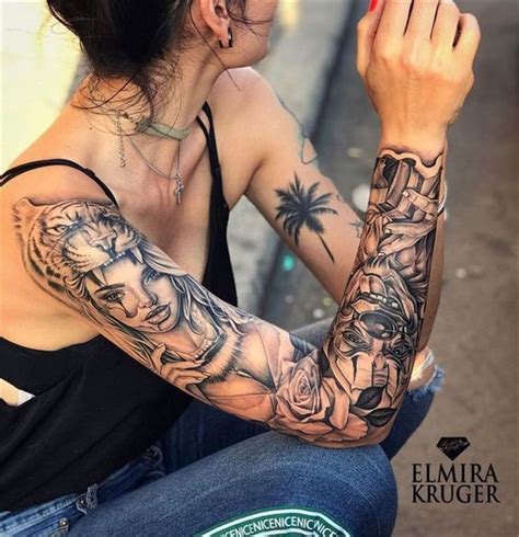Awesome Sleeve Tattoos For Women Which You Will In Love With Page Of Feminine Tattoo