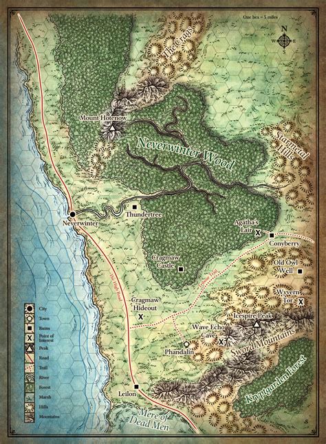 Not really the best version of the forgotten realms setting (the worst, actually, after 5th edition's) but it has some excellent character build options, like new classes and abilities. Image 37609: dnd forgotten_realms map neverwinter phandalin