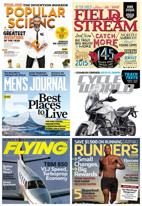 At hip2save, we're sharing all the best magazine deals, freebies, coupons, & promo codes to save you money on your favorite subscription. $5 Magazine Subscriptions | Popular Science, Field ...