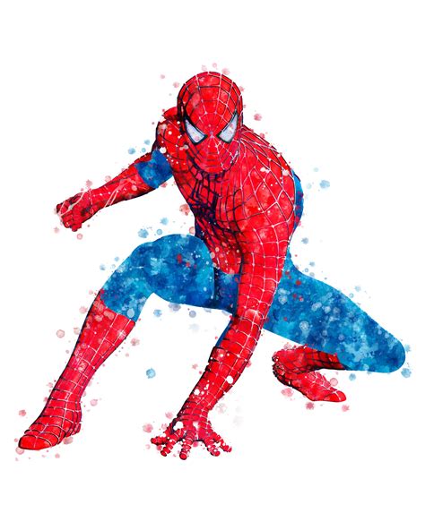Spiderman Poster Superhero Spiderman Avengers Team Avengers