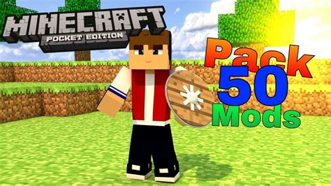 Pack De 50 Mods Para Minecraft Pe 10 Oficial Mods Igual A Pc