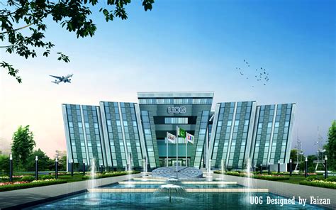 Uog Building Futuristic Concepts By Faizan Arshad At