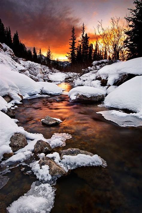 197 Best Winter Sunsets Sunrises Images On Pinterest