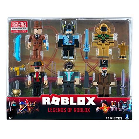 Roblox Action Collection Legends Of Roblox Six Figure Pack And Action
