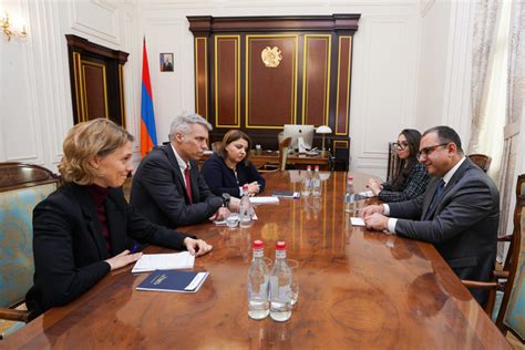 Deputy Prime Minister Tigran Khachatryan Discusses Cooperation Issues