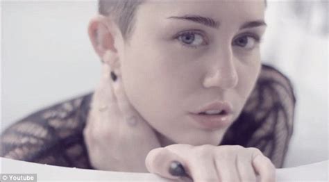 Miley Cyrus New Video Adore You Leaks Online Daily Mail Online