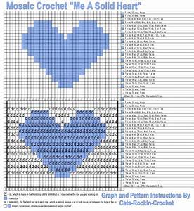 Printable Crochet Pattern Mosaic Crochet Chart Printable Word Searches