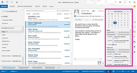 Outlook kalenterin näkymien muuttaminen Microsoft tuki