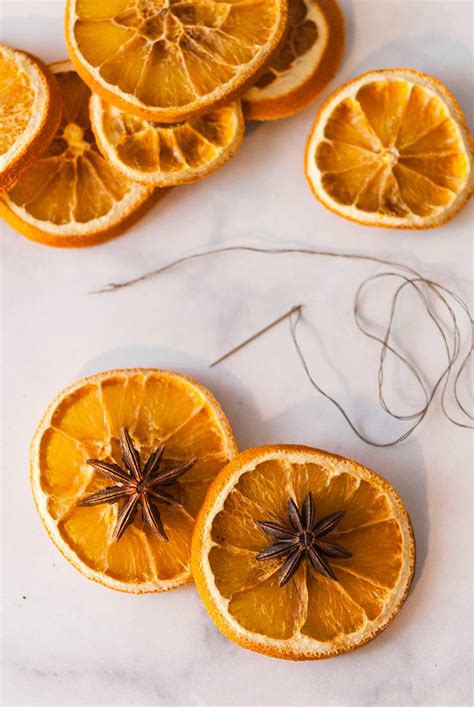 How To Make Dried Citrus Christmas Ornaments Orange Christmas