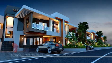 Exterior Design Rendering 3d Power