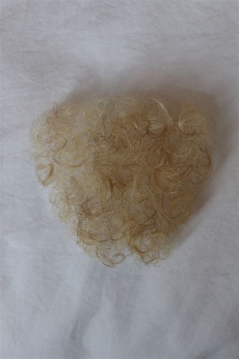 Professional Quality Fine Lace Blonde Human Hair Pubic Wig Etsy