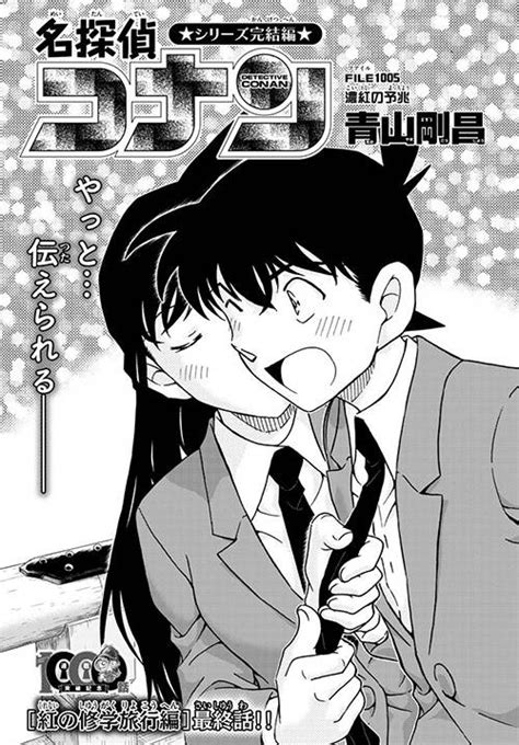 Detective Conan Shinichi And Ran Manga