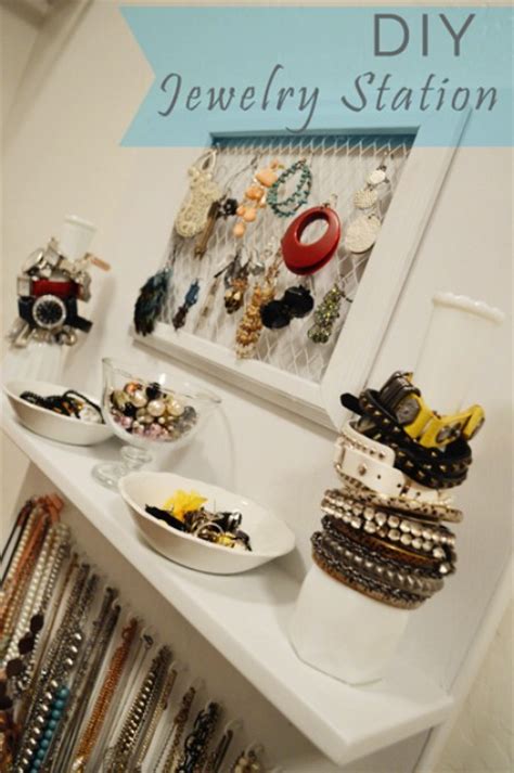 25 Brilliant Diy Jewelry Organizing And Storage Projects Page 2 Of 2