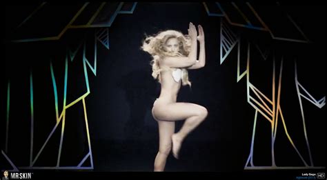 Naked Lady Gaga In Applause